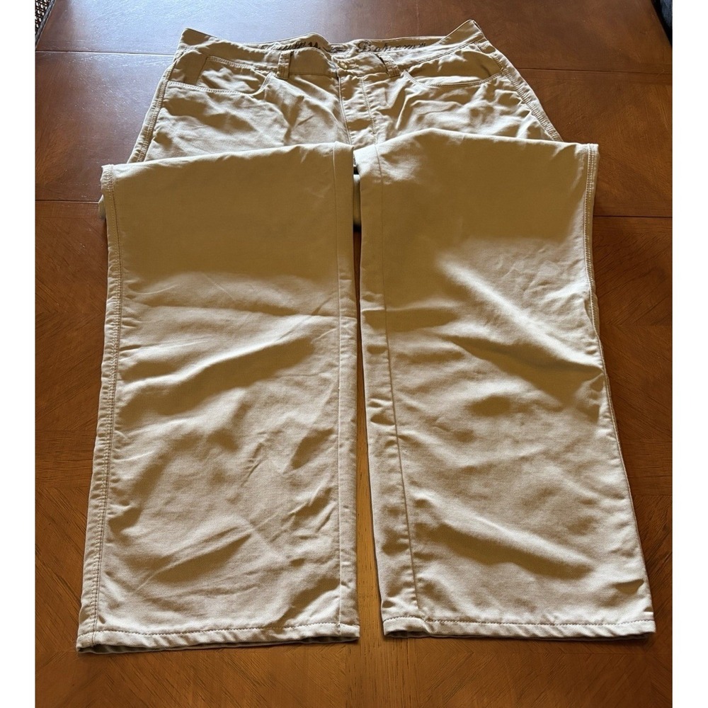 Tommy‎ Bahama Pants Tencel Cotton Blend Men's 36x30 Beige Relaxed Fit Chino - Picture 11 of 16